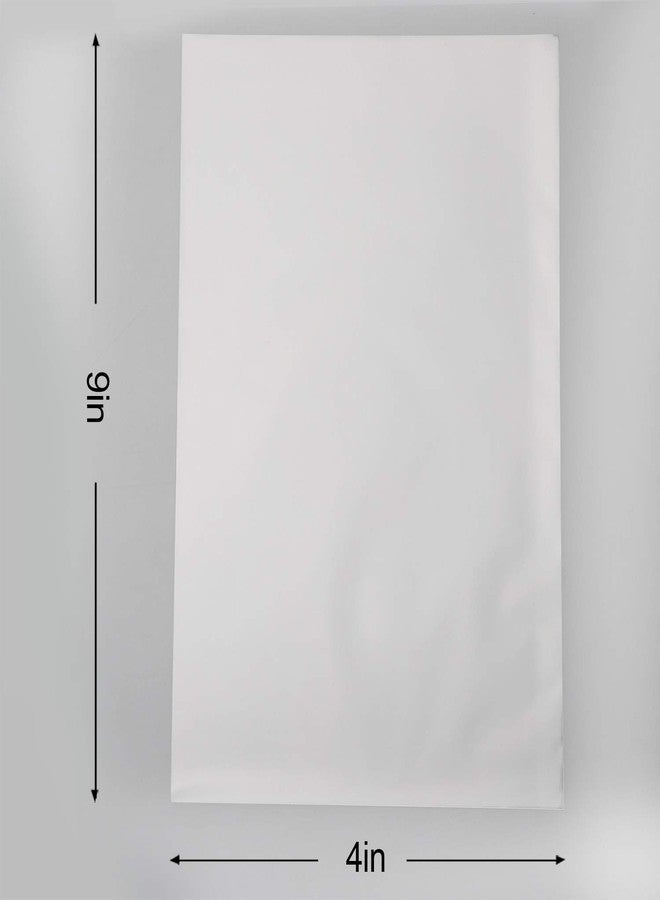 Nobranded 200 pcs Clear 4" x 9" Flat Cello Cellophane Bags Poly Treat Bags 2.8 mils for Gift Wrapping, Bakery, Cookie, Candies, Toast, Dessert, Party Favors Packaging with Color Twist Ties - Image 3